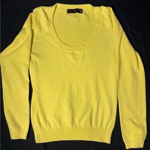 Zara Yellow fitted top
